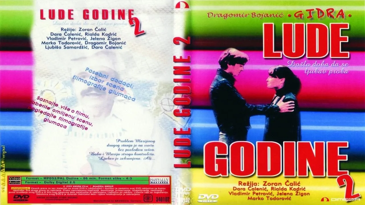 Lude Godine 2 - Doslo doba da se ljubav proba backdrop