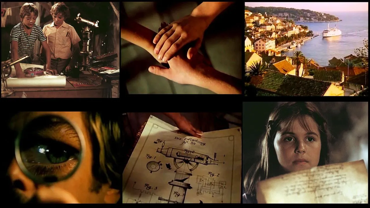 Tajna starog tavana backdrop